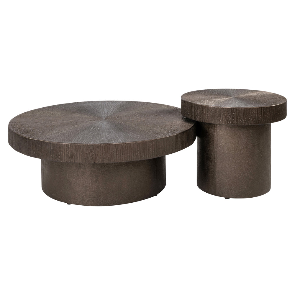 Măsuță de cafea Lindo, Brunzae (set de 2)