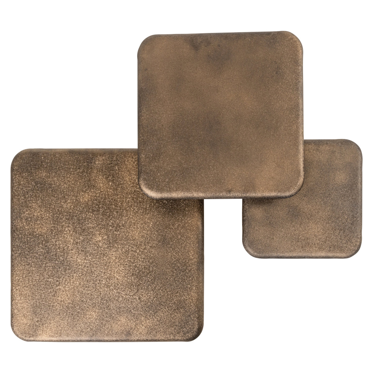 Măsuță de cafea Marlie, auriu (set de 3)
