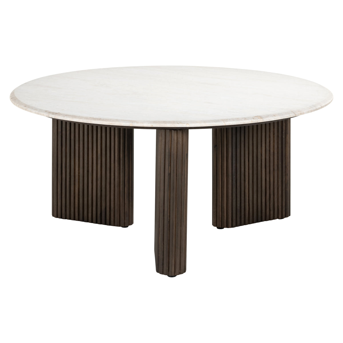 Măsuță de cafea Mayfield, maro, Ø 90 cm