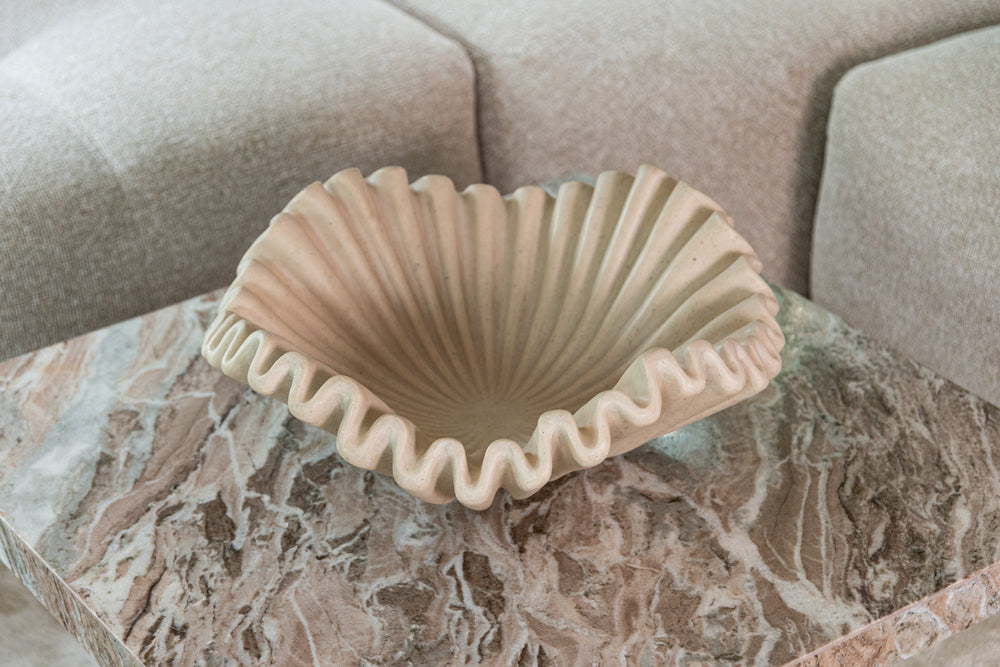 Măsuță de cafea Rashford, blush bej (set de 2) – ambient
