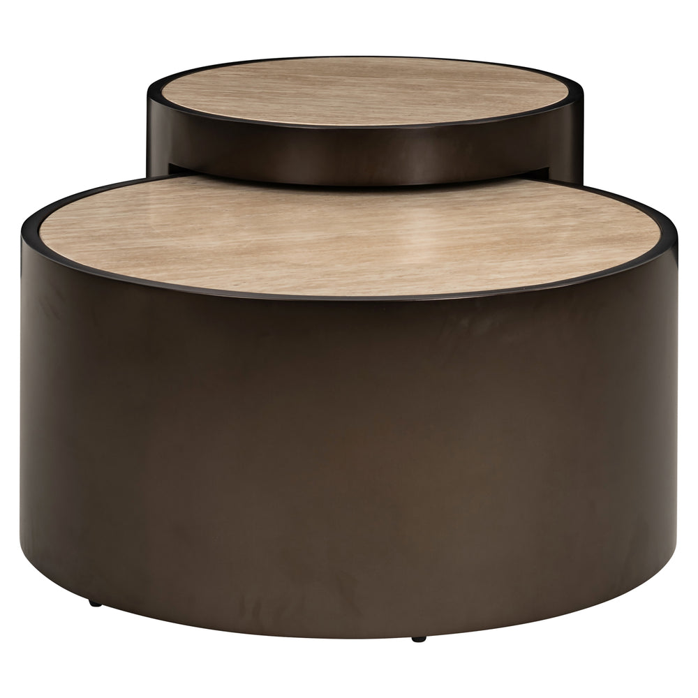 Măsuță de cafea Ronson, bej (set de 2)