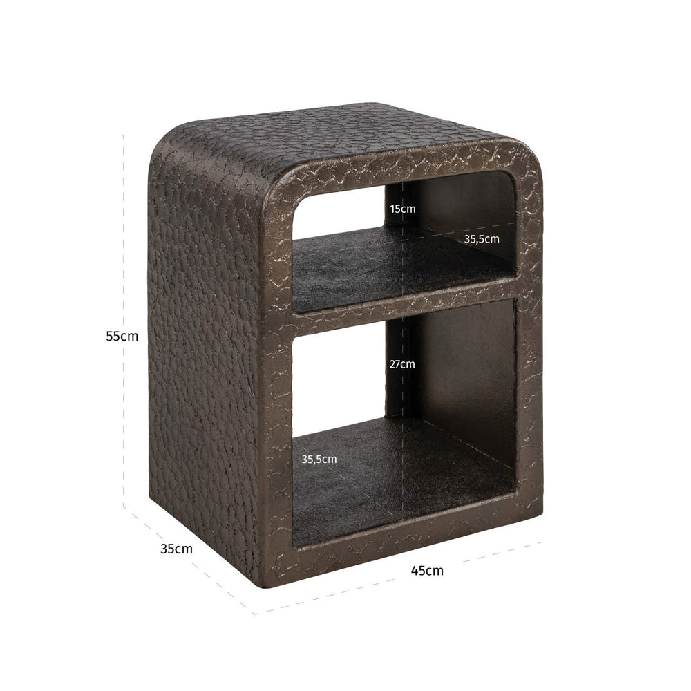 Noptieră Dorma, Brunzae – desen tehnic cu dimensiuni