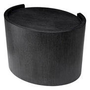 Noptieră Rosemberg, furnir de stejar gri cărbune