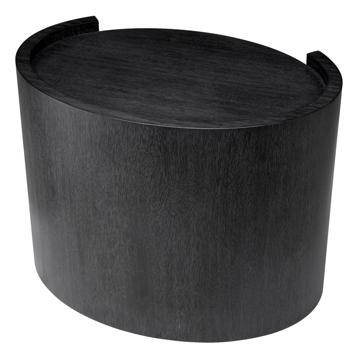 Noptieră Rosemberg, furnir de stejar gri cărbune