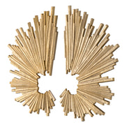 Obiect de perete Bryant, set de 2, finisaj auriu