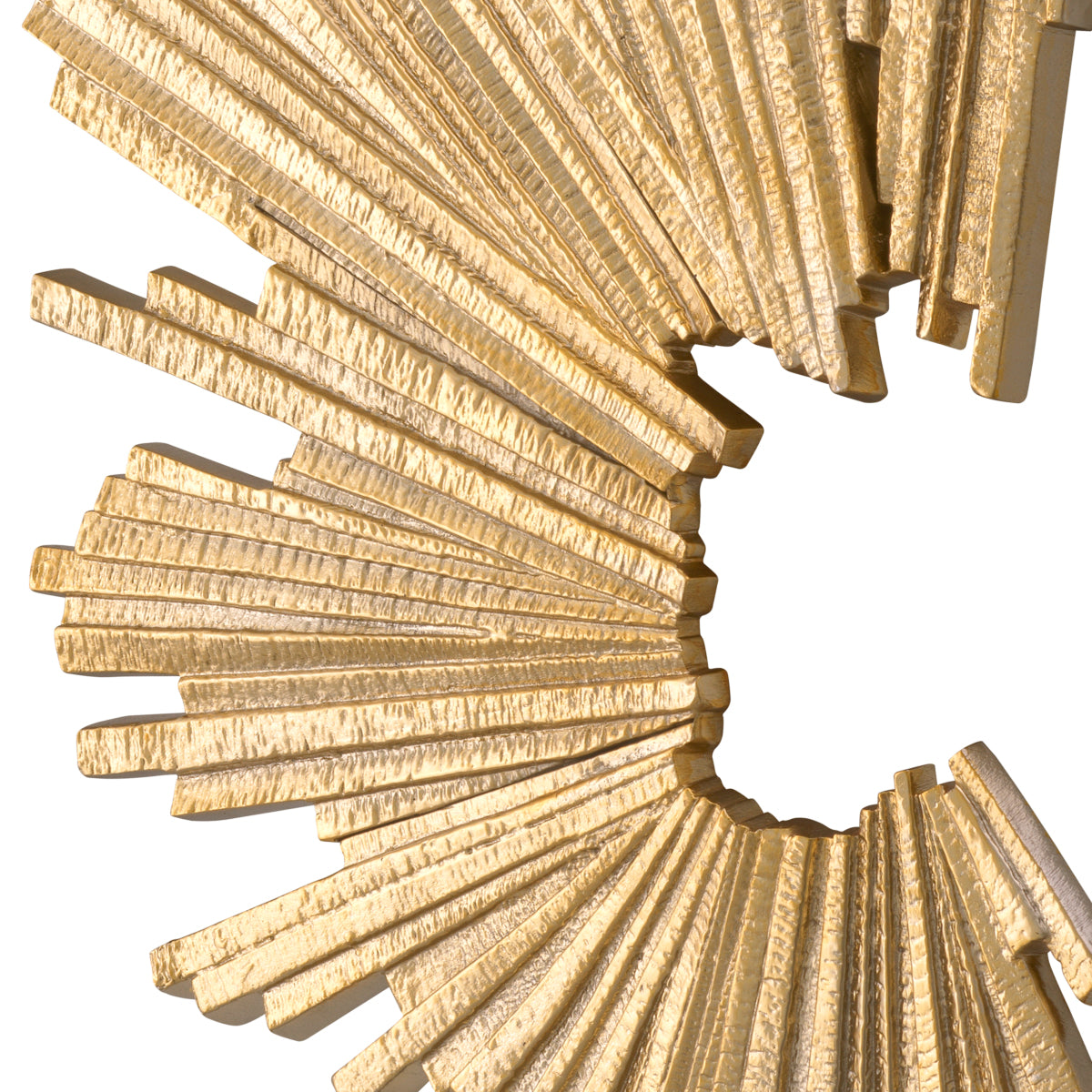 Obiect de perete Bryant, set de 2, finisaj auriu