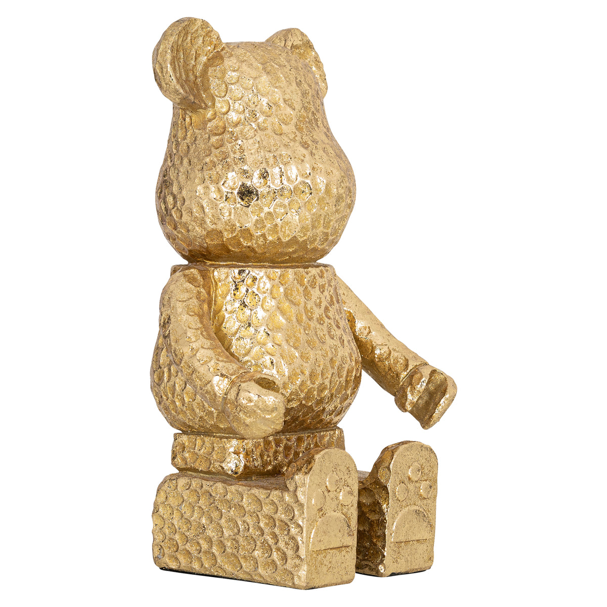 Obiect decorativ Bear, auriu, așezat