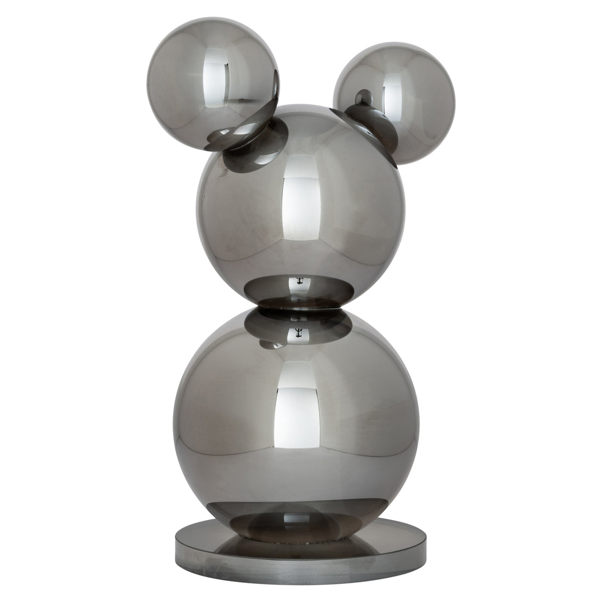 Obiect decorativ Beary, argintiu