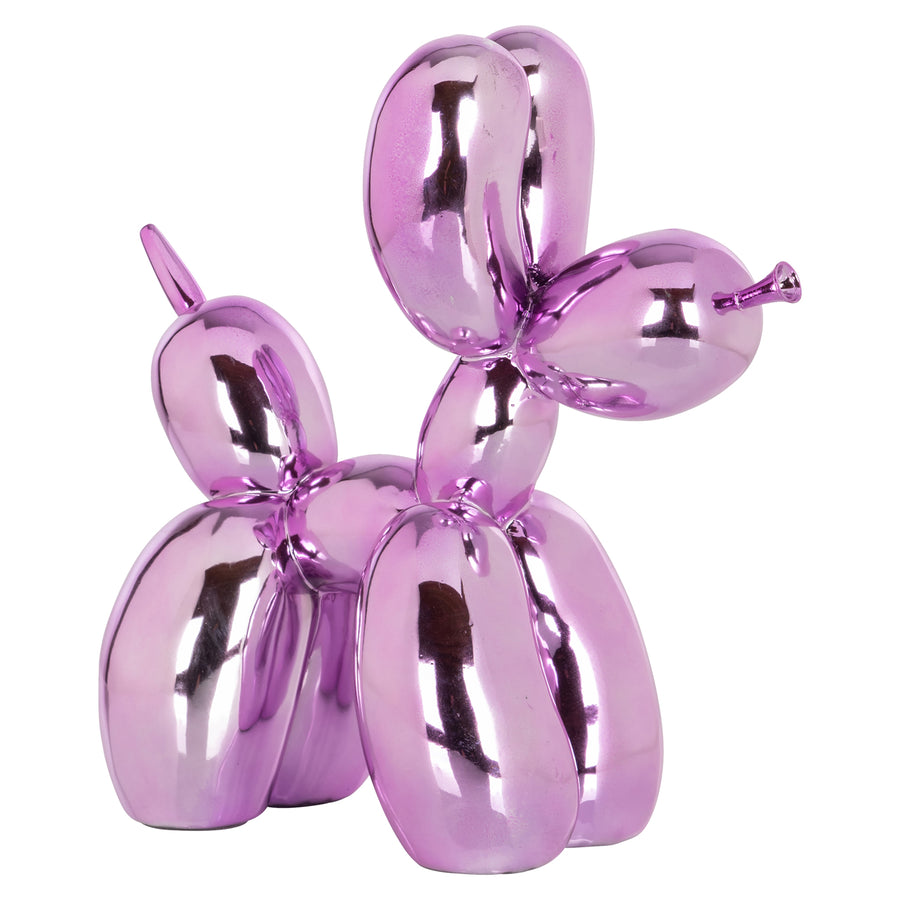 Obiect decorativ Dog, roz