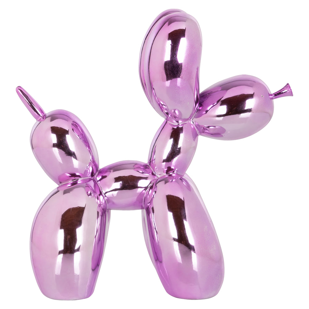 Obiect decorativ Dog, roz