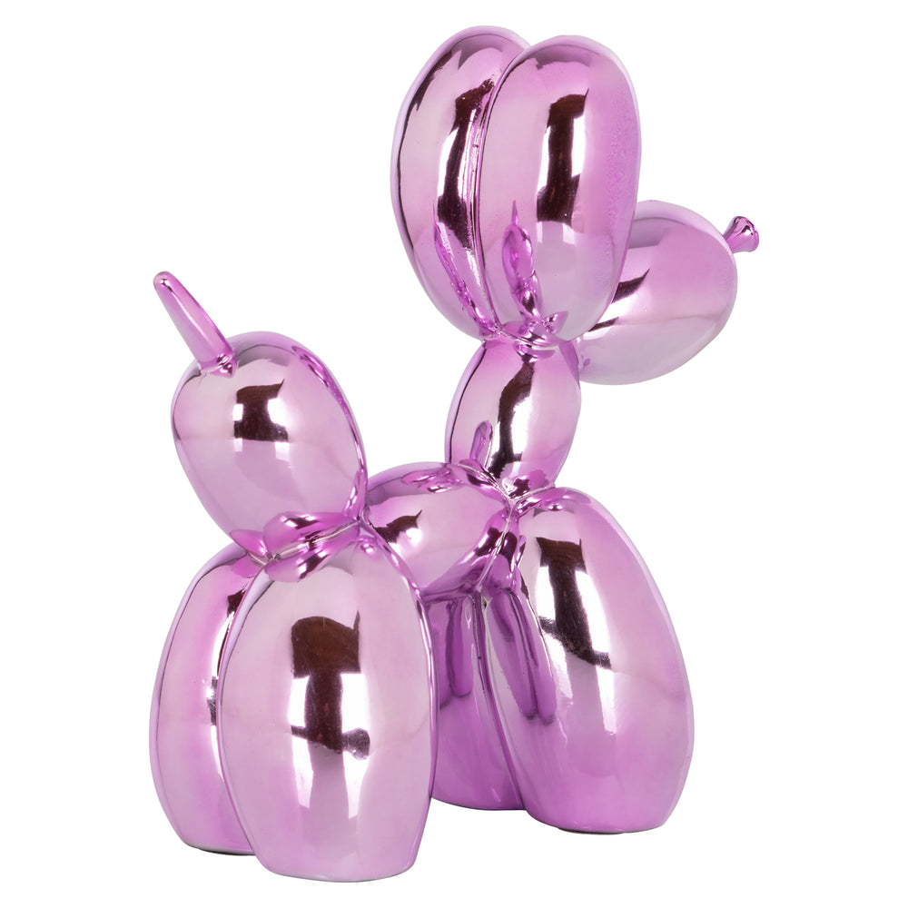 Obiect decorativ Dog, roz