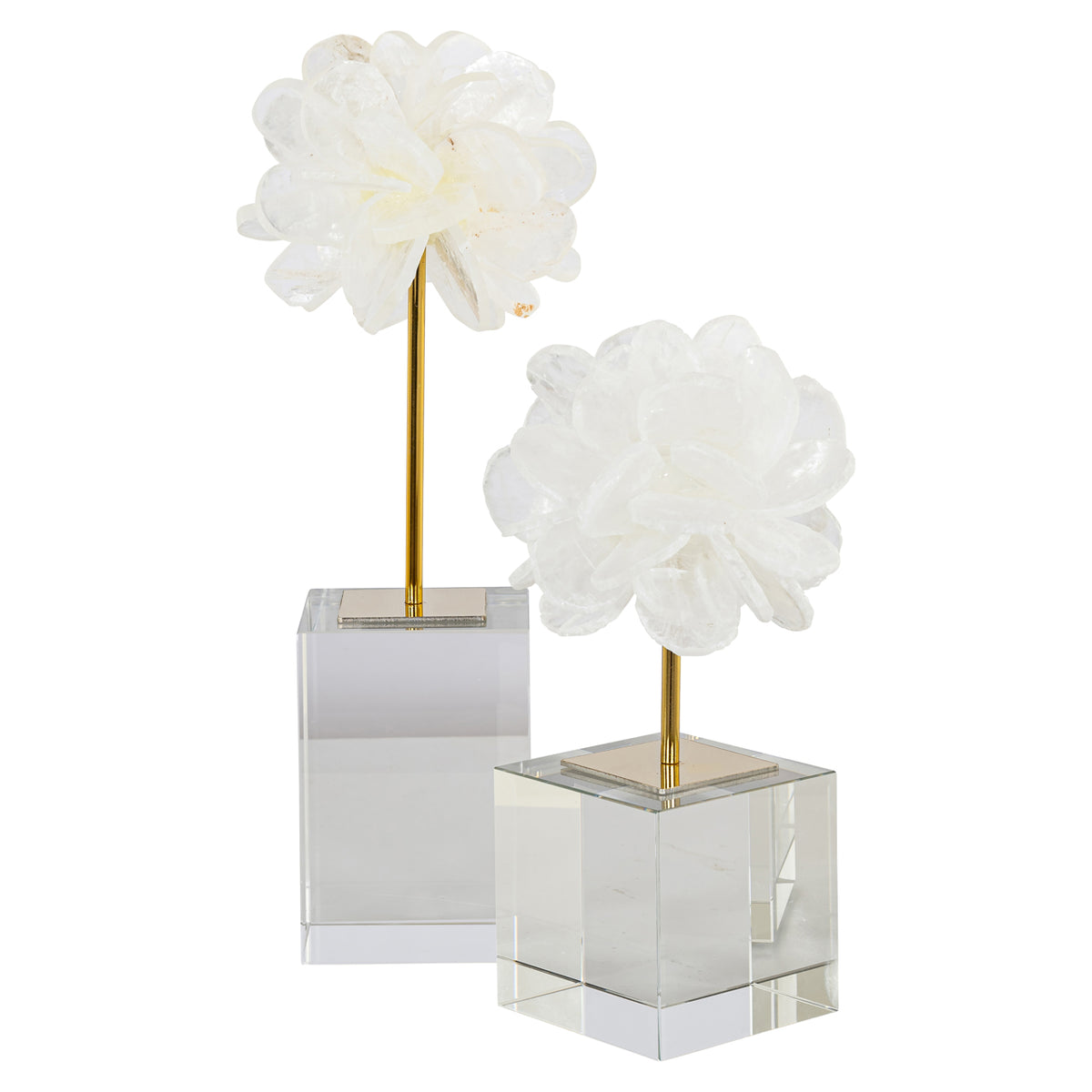 Obiect decorativ Eline, alb, mare