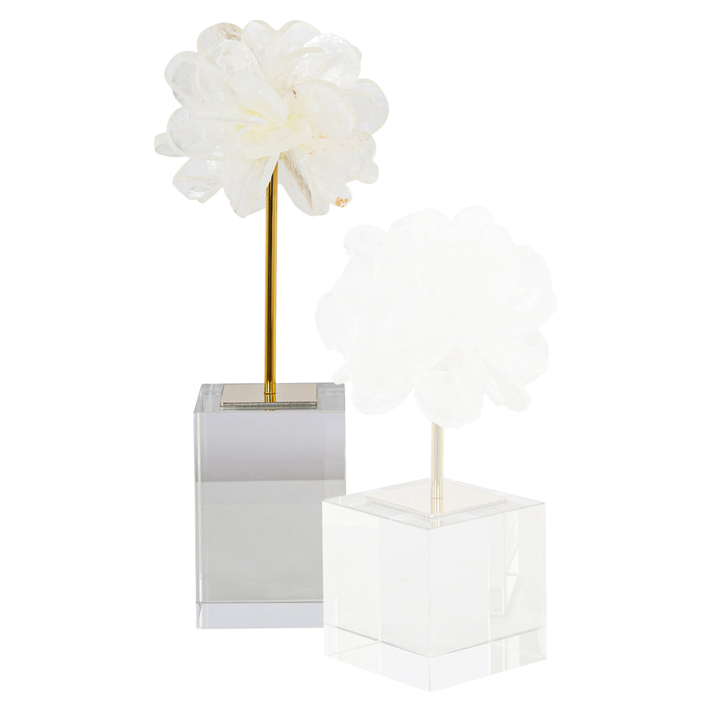 Obiect decorativ Eline, alb, mare