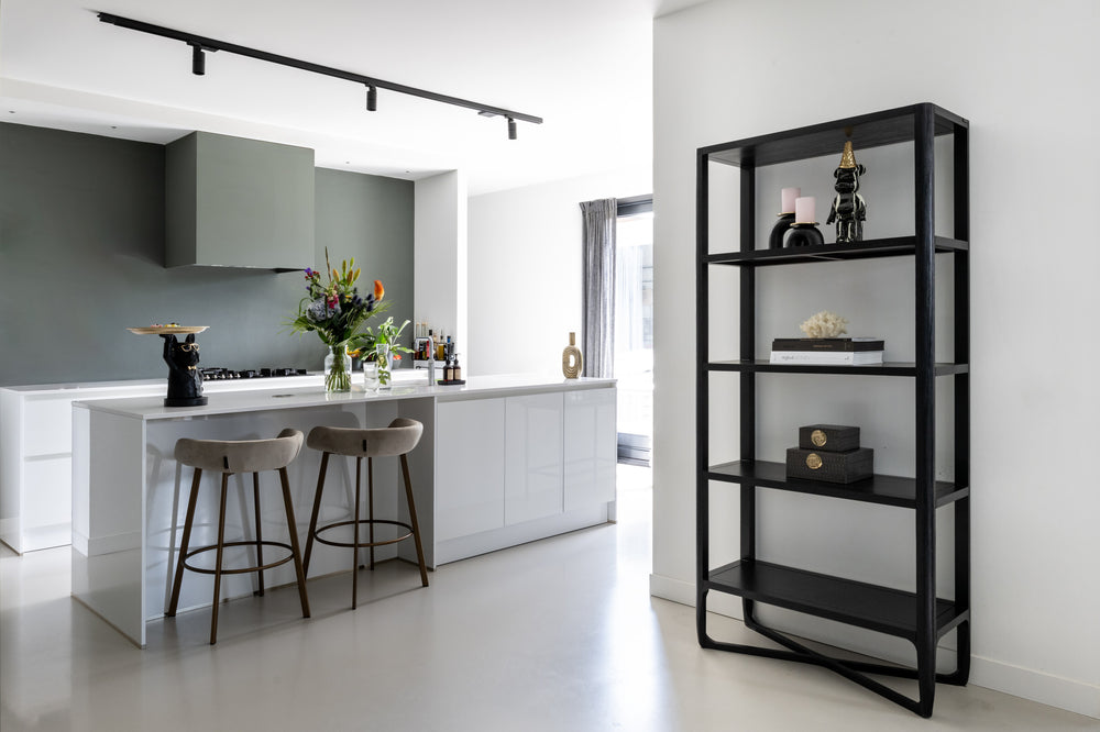 Obiect decorativ Icebear, negru – ambient