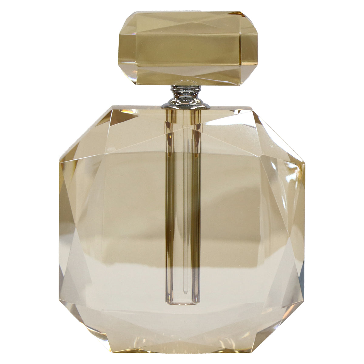 Obiect decorativ Khloe, champagne, sticlă de parfum