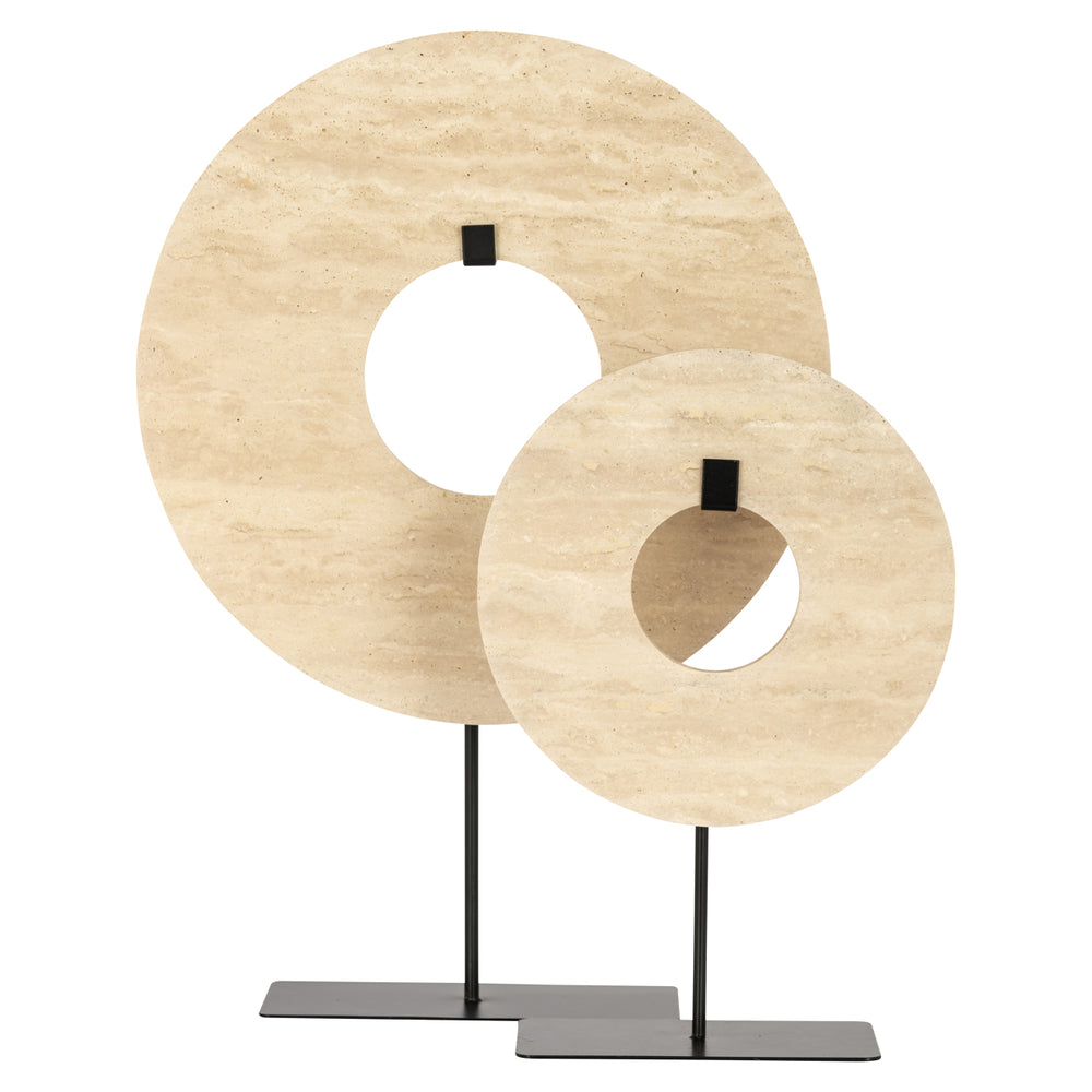 Obiect decorativ Manou, bej, mare