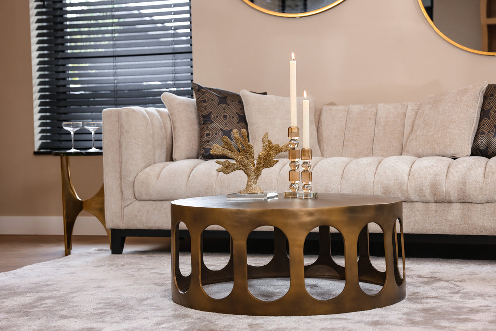 Obiect decorativ Mette, auriu, aspect de coral – ambient