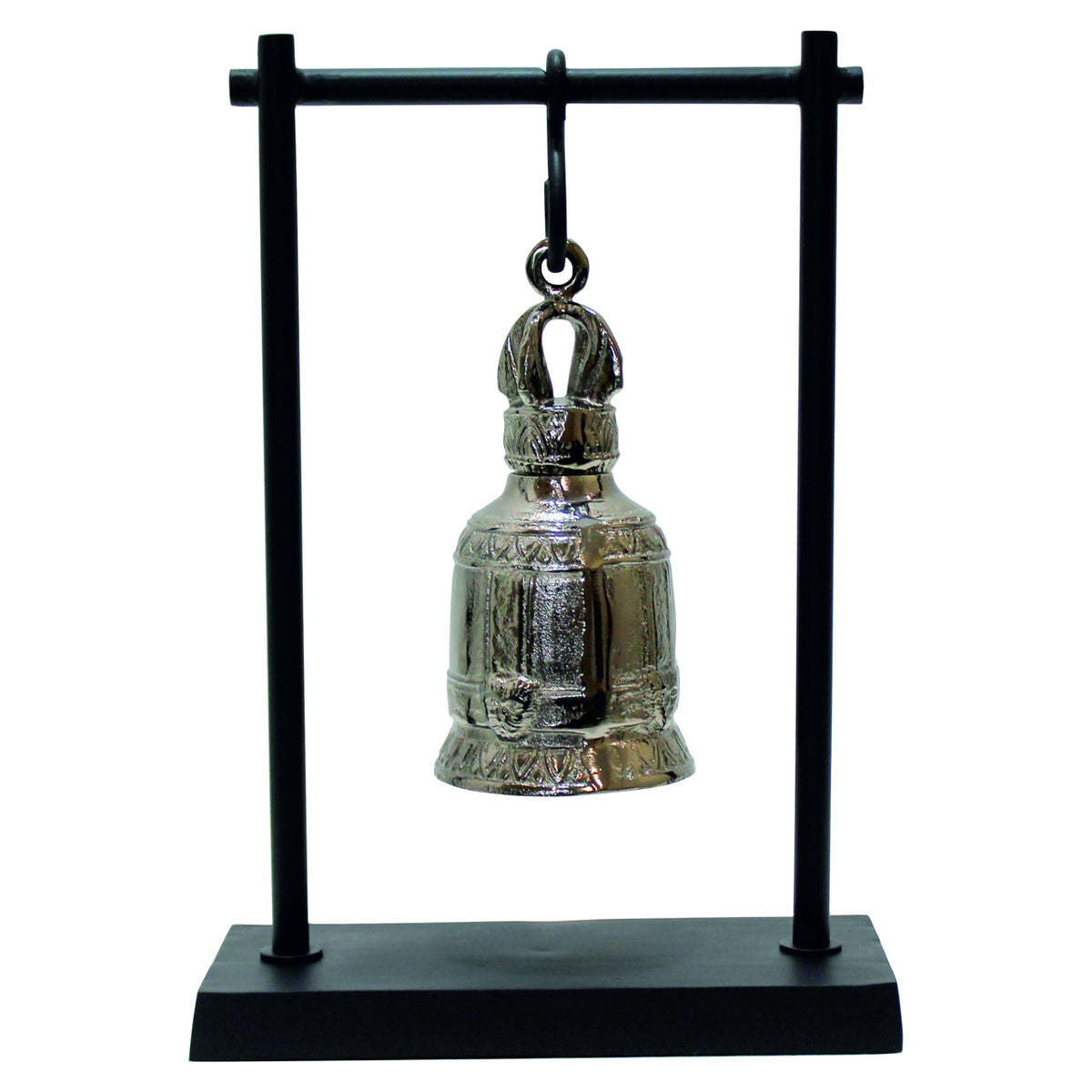 Obiect decorativ Mody, negru, clopot suspendat