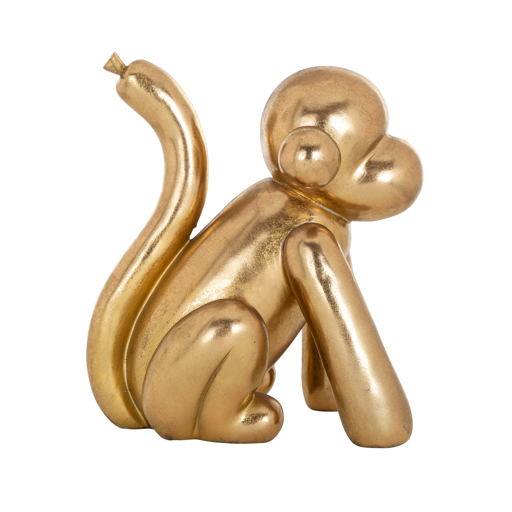 Obiect decorativ Monkey, auriu