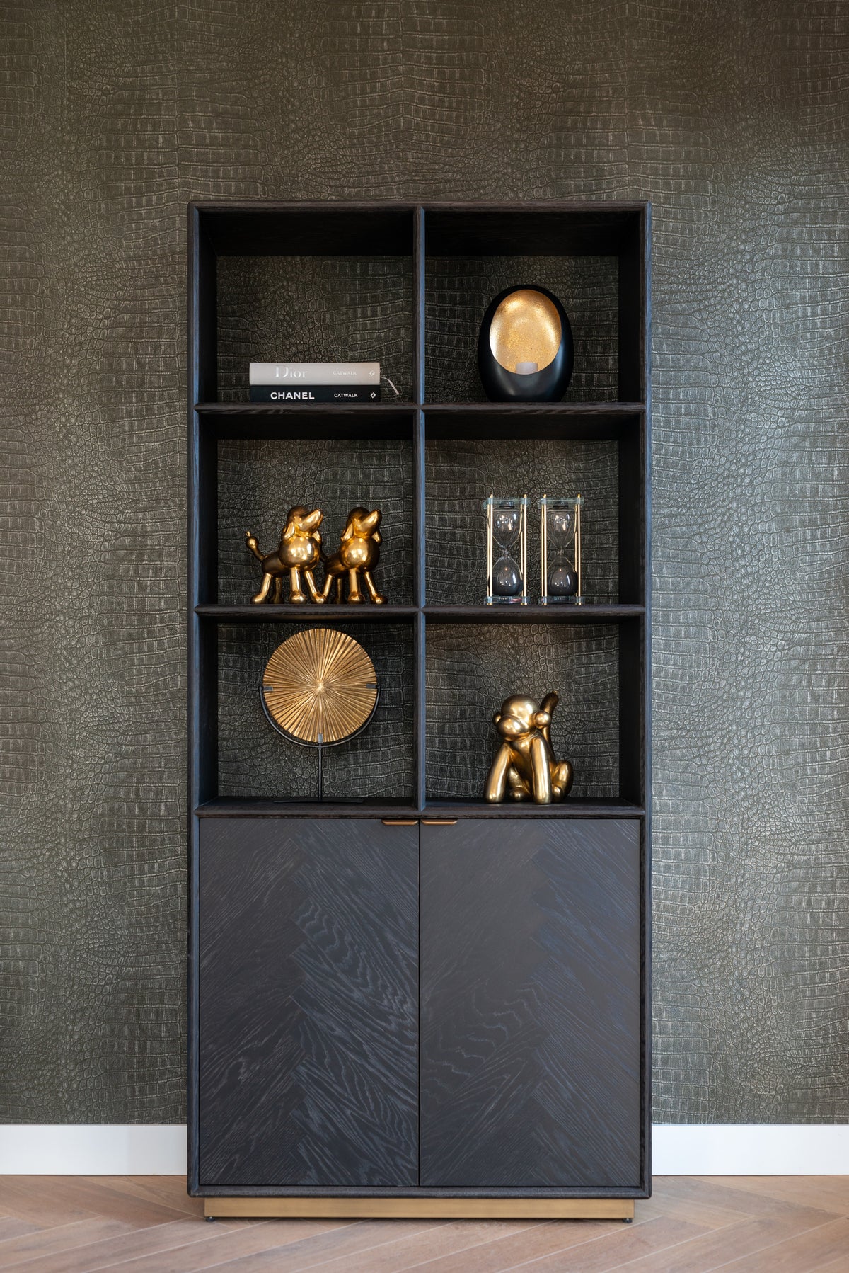 Obiect decorativ Monkey, auriu – ambient