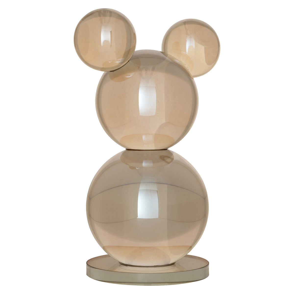 Obiect decorativ Ted, champagne