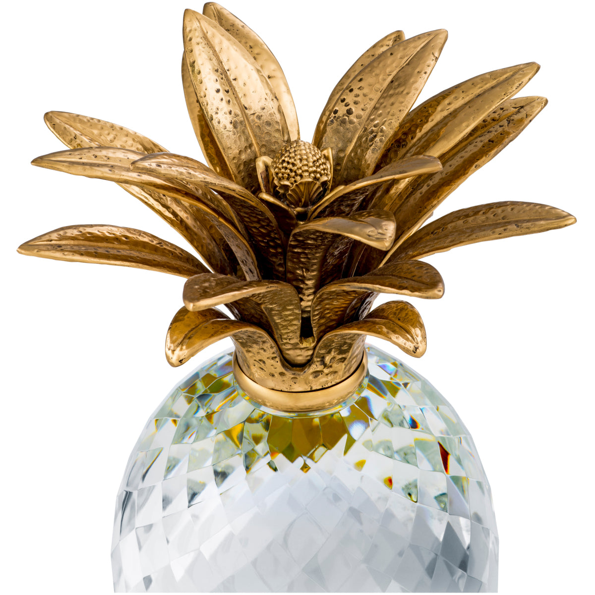 Obiect Pineapple, sticlă cristal