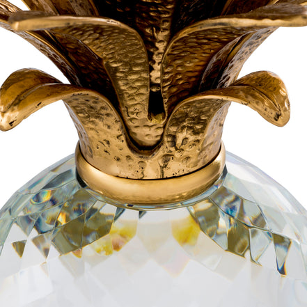 Obiect Pineapple, sticlă cristal