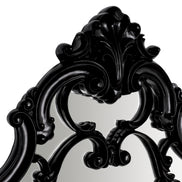 Oglindă Chippendale, finisaj negru