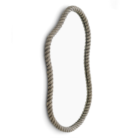 Oglindă Elvington L, finisaj nichel antichizat