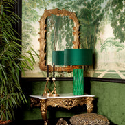 Oglindă Gavin, finisaj auriu antichizat