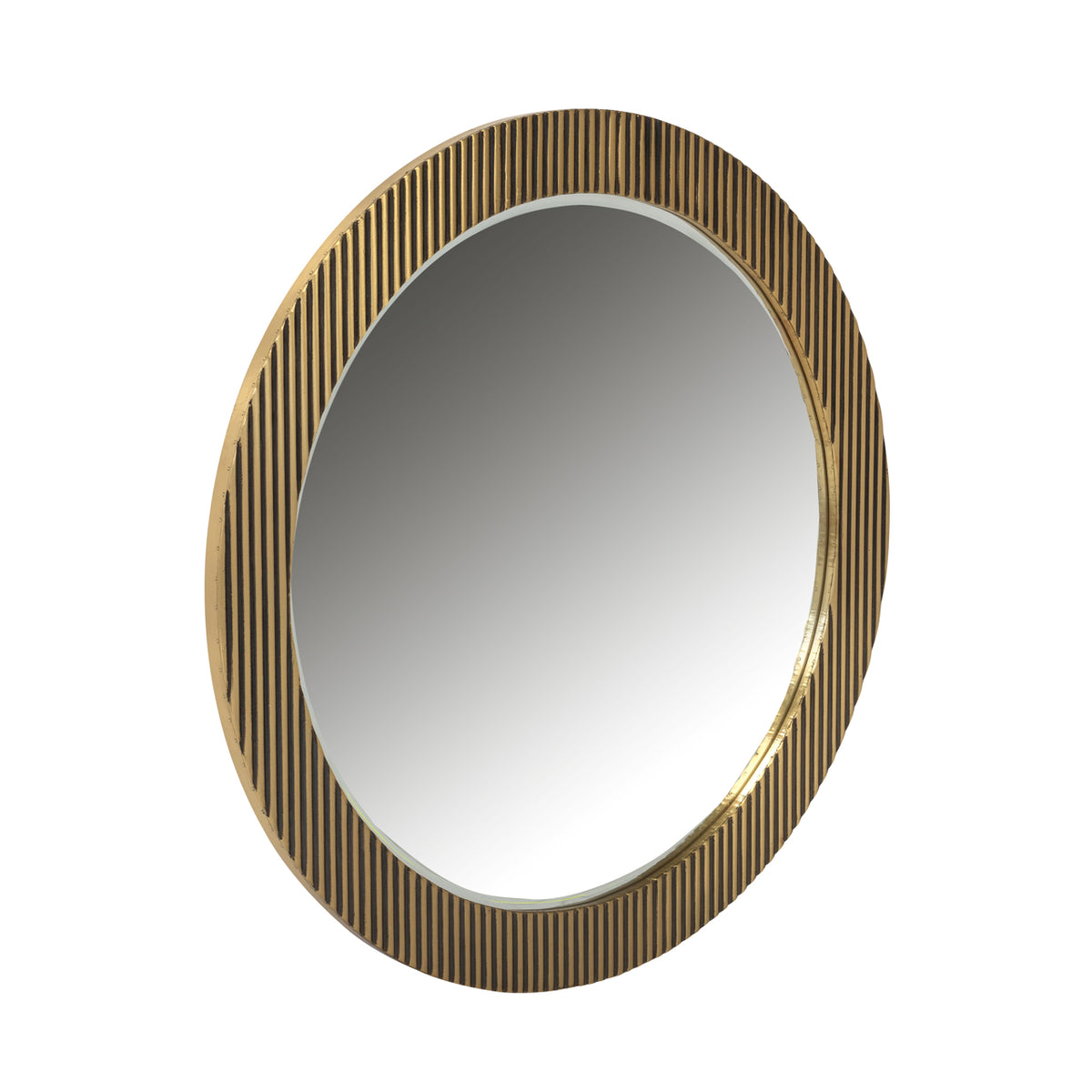 Oglindă Ironville, auriu, Ø 86 cm