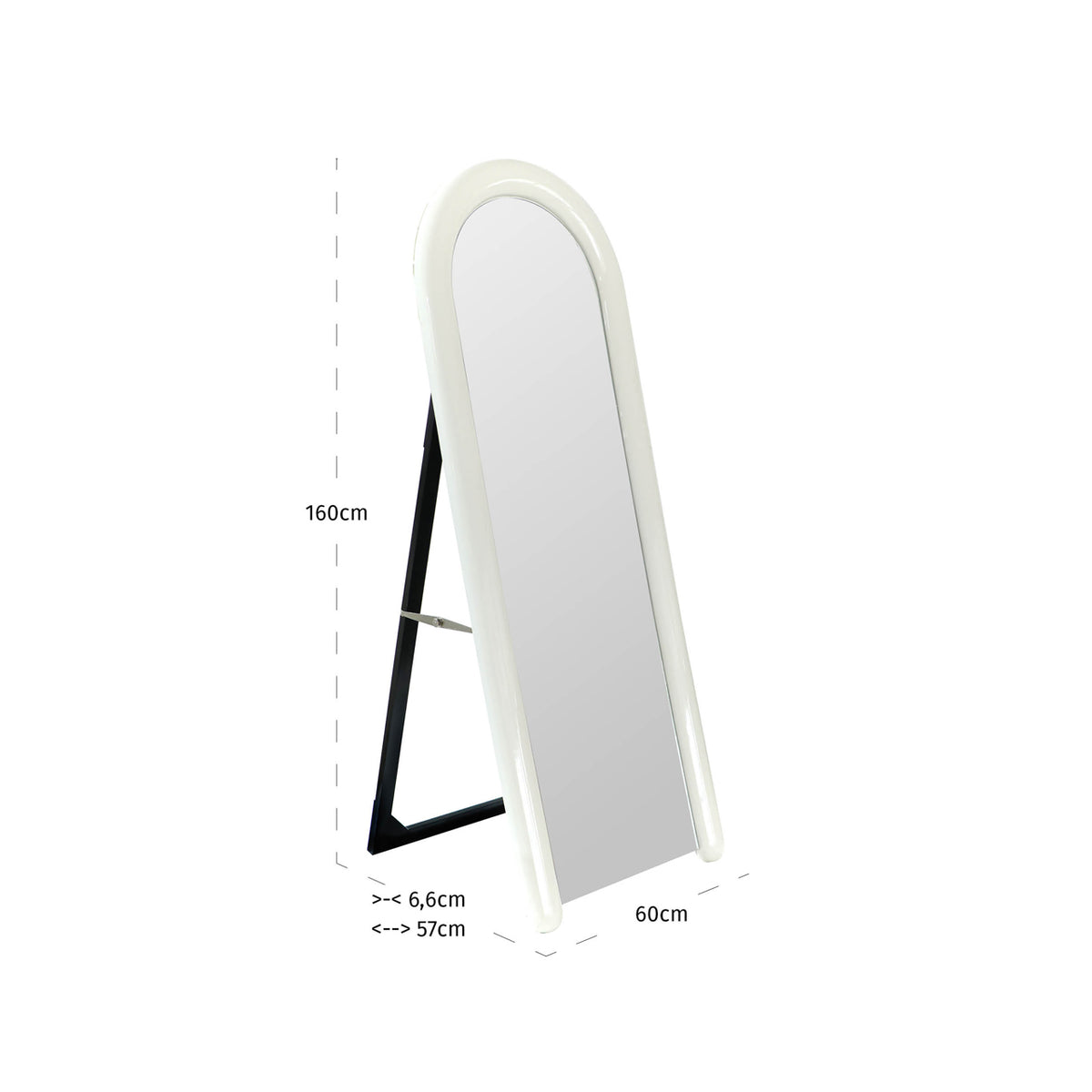 Oglindă Langston, coconut milk – desen tehnic cu dimensiuni