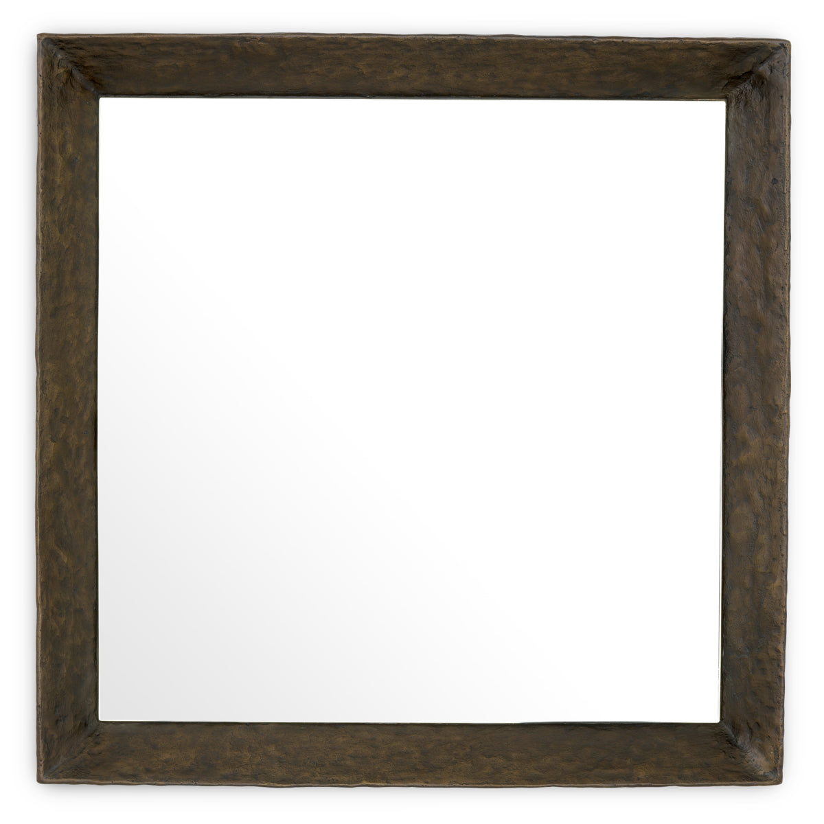 Oglindă Othello pătrată, finisaj bronz
