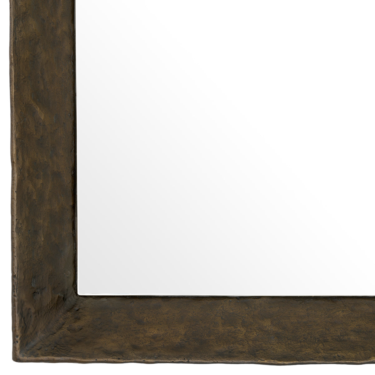 Oglindă Othello pătrată, finisaj bronz