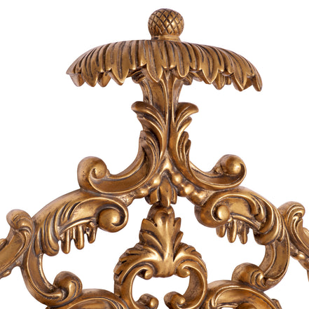 Oglindă Rococo, finisaj auriu antichizat