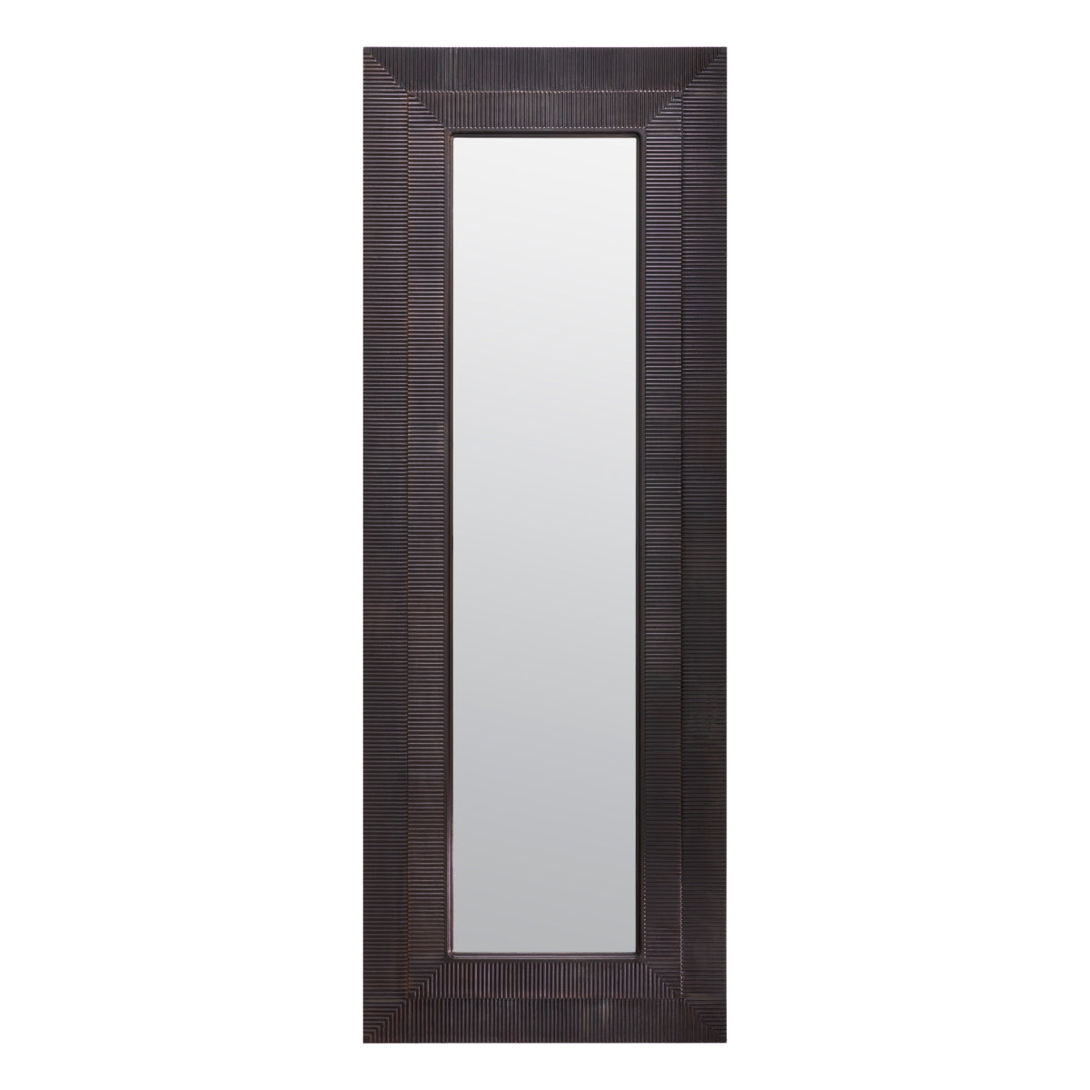 Oglindă Rodion dreptunghiulară, finisaj bronz