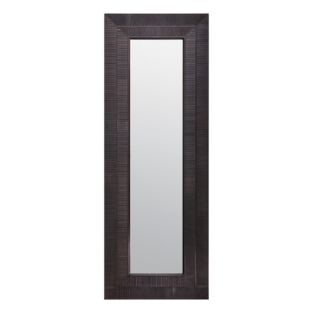 Oglindă Rodion dreptunghiulară, finisaj bronz