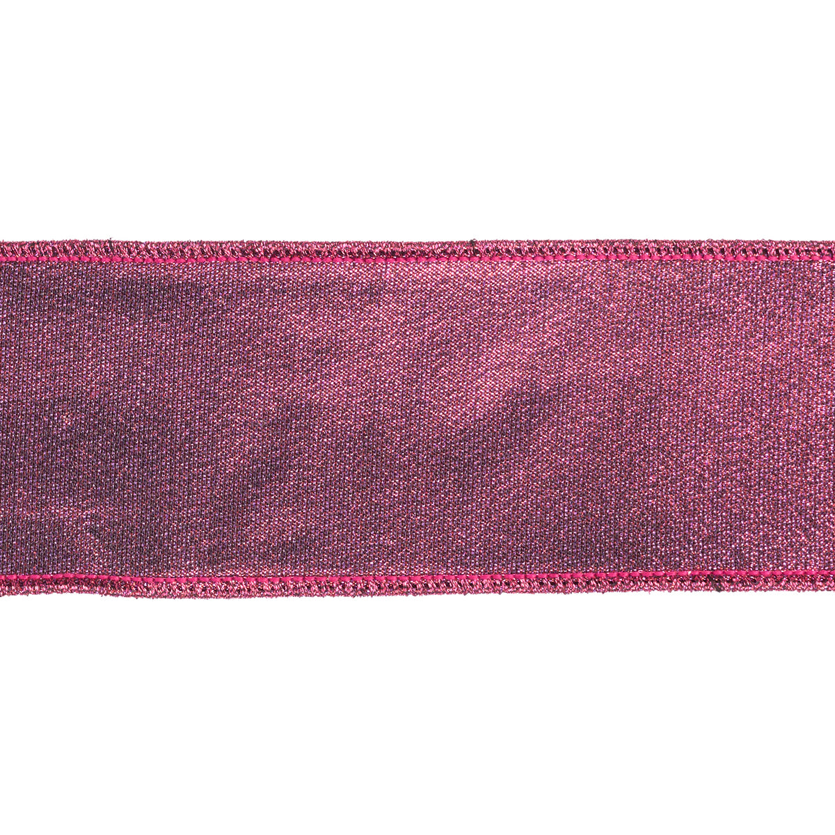 Panglică din tafta metalizată fuzionată, mov, 6,4 cm x 9,14 m