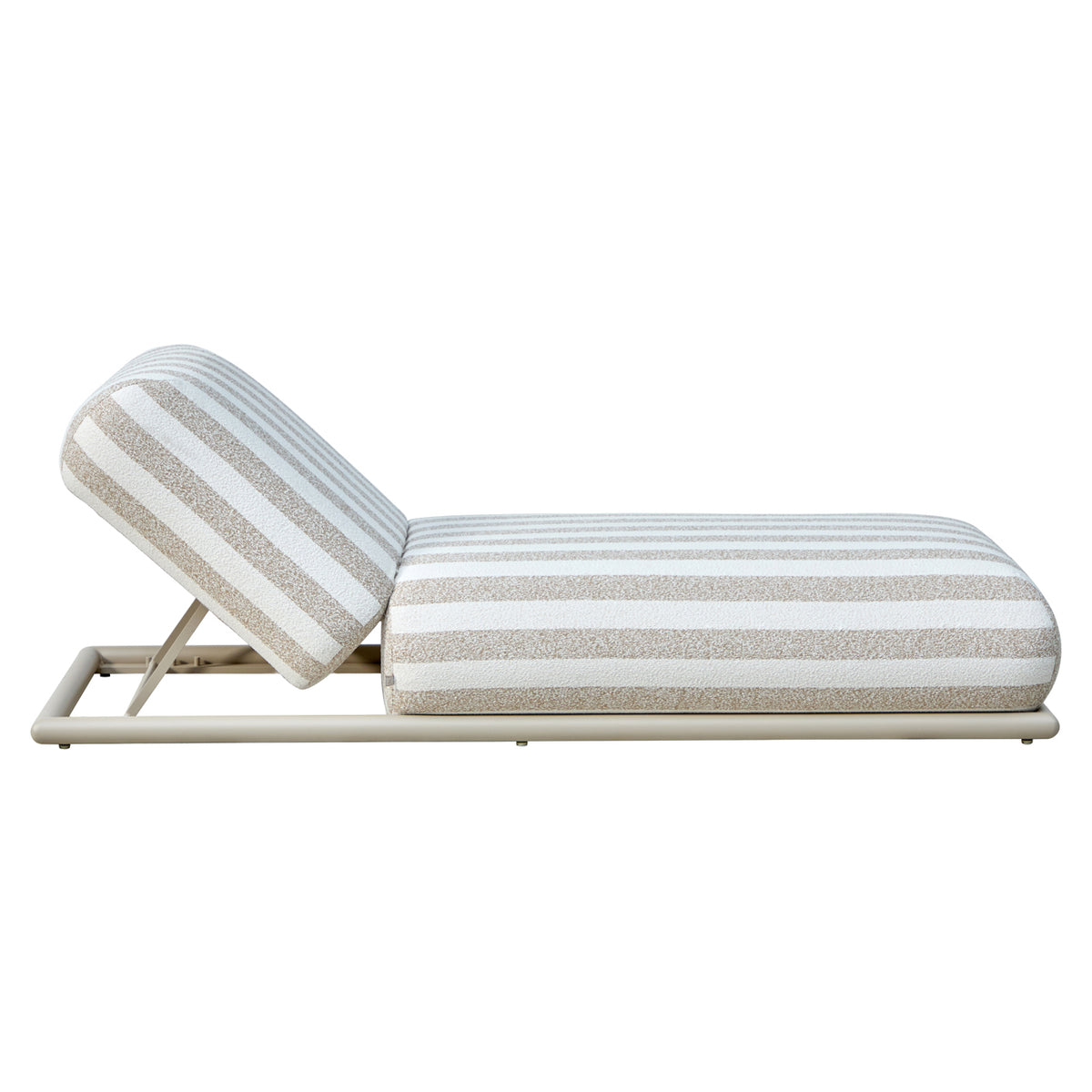 Pat de zi de exterior Sullivan, ecru stripe