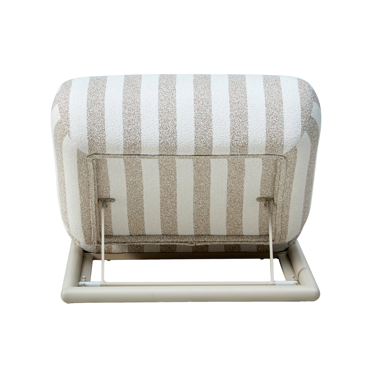 Pat de zi de exterior Sullivan, ecru stripe