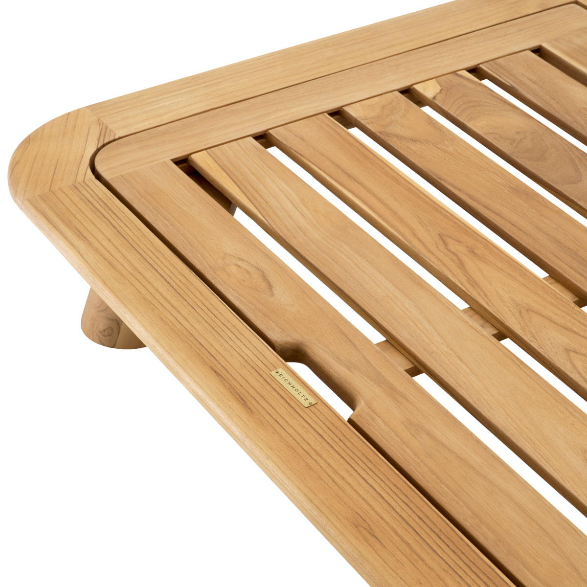 Pat de zi exterior Weston Single, tec natural, viola nisip