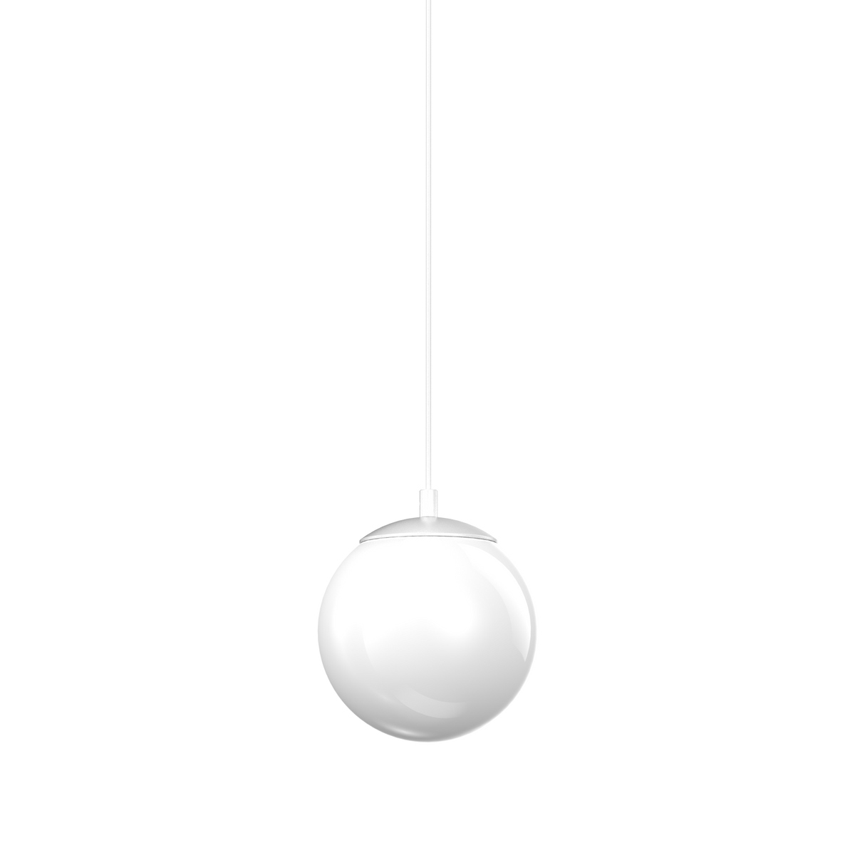 Pendul pe șină Ego sferă 10W 3000K On-Off, alb