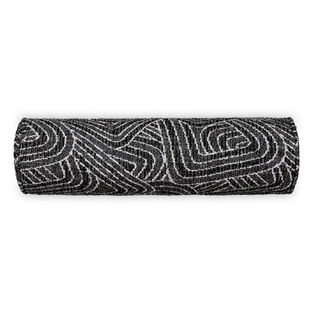 Pernă decorativă Amarante, camari negru