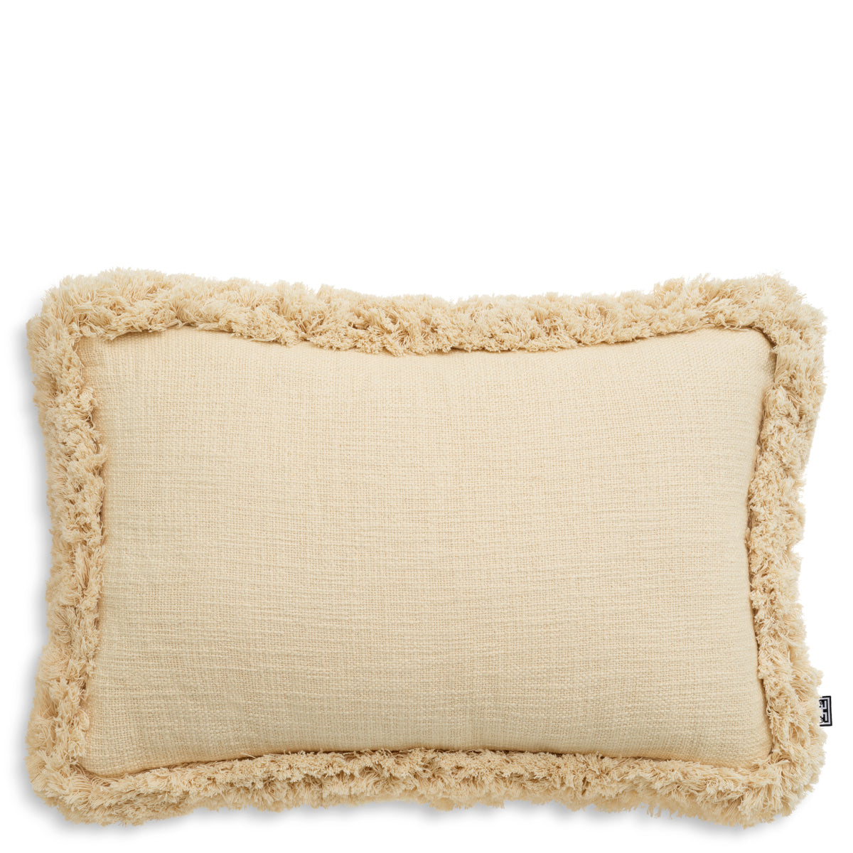 Pernă decorativă Brogan rectangulară, alb-crem