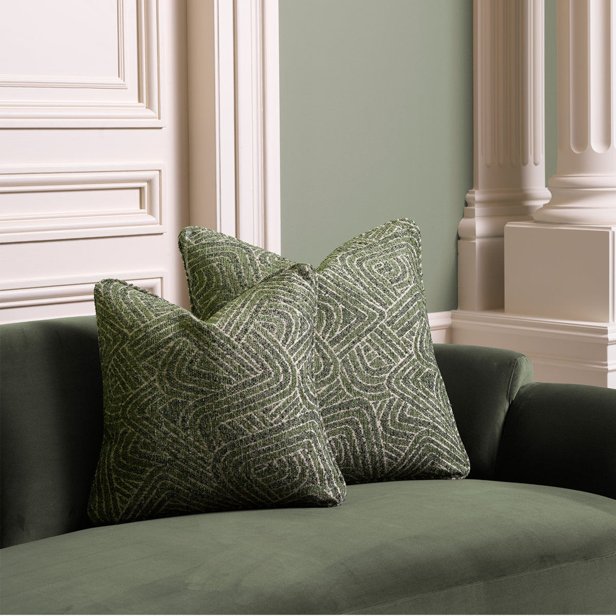 Pernă decorativă Camari S, verde