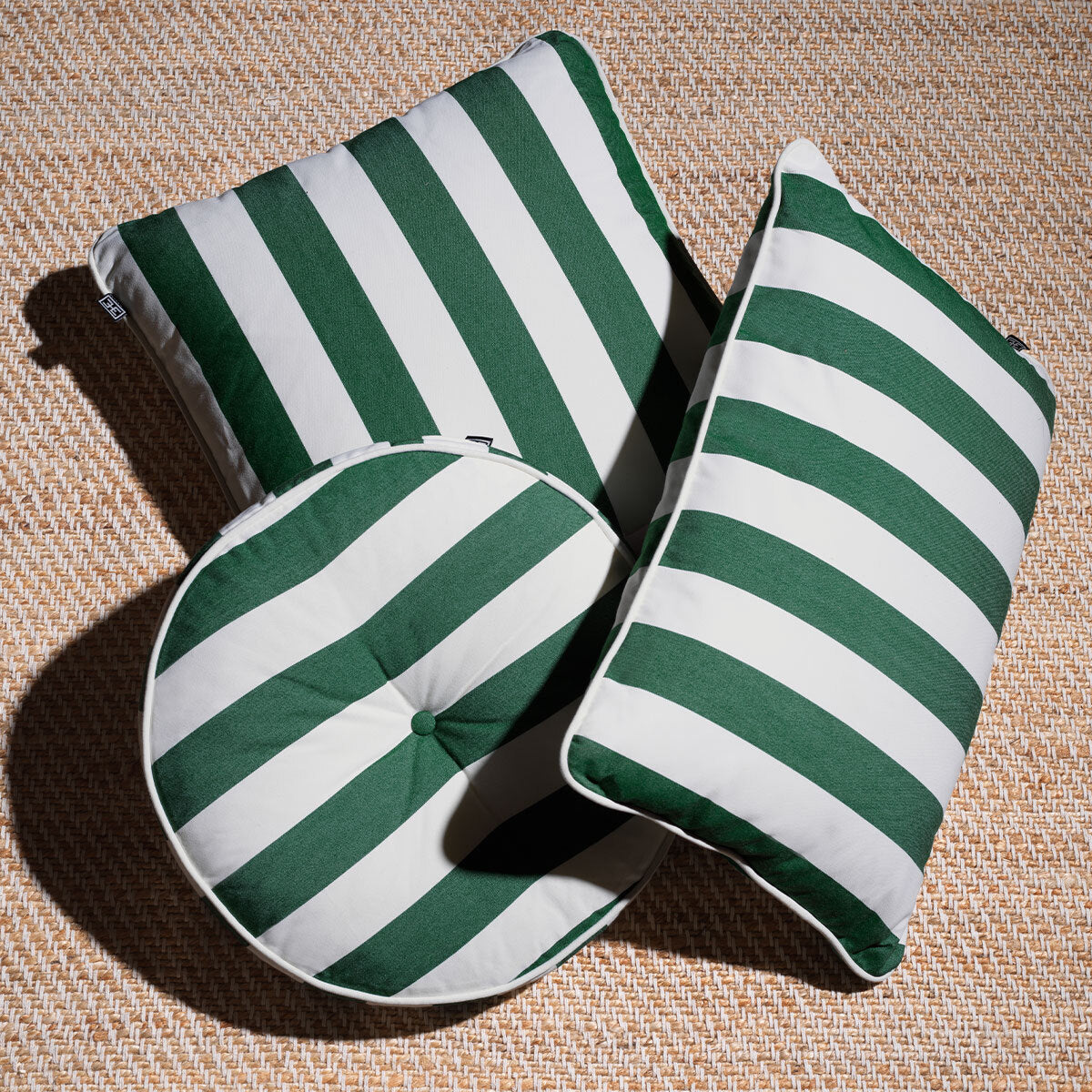 Pernă decorativă de exterior Florent dreptunghiulară, verde