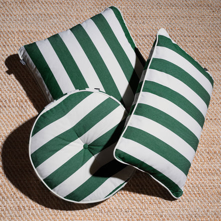 Pernă decorativă de exterior Florent dreptunghiulară, verde