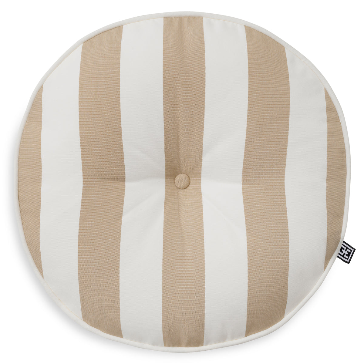 Pernă decorativă de exterior Florent rotundă, bej