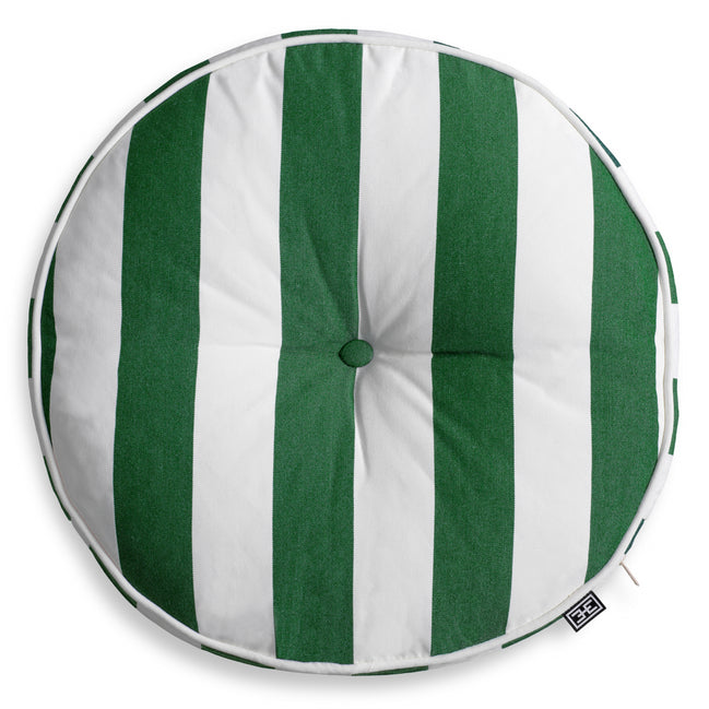 Pernă decorativă de exterior Florent rotundă, verde