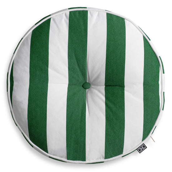 Pernă decorativă de exterior Florent rotundă, verde